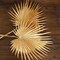 Gold 2 Metallic 35" Artificial Palm Leaves Tropical Plant Stems Party Events
